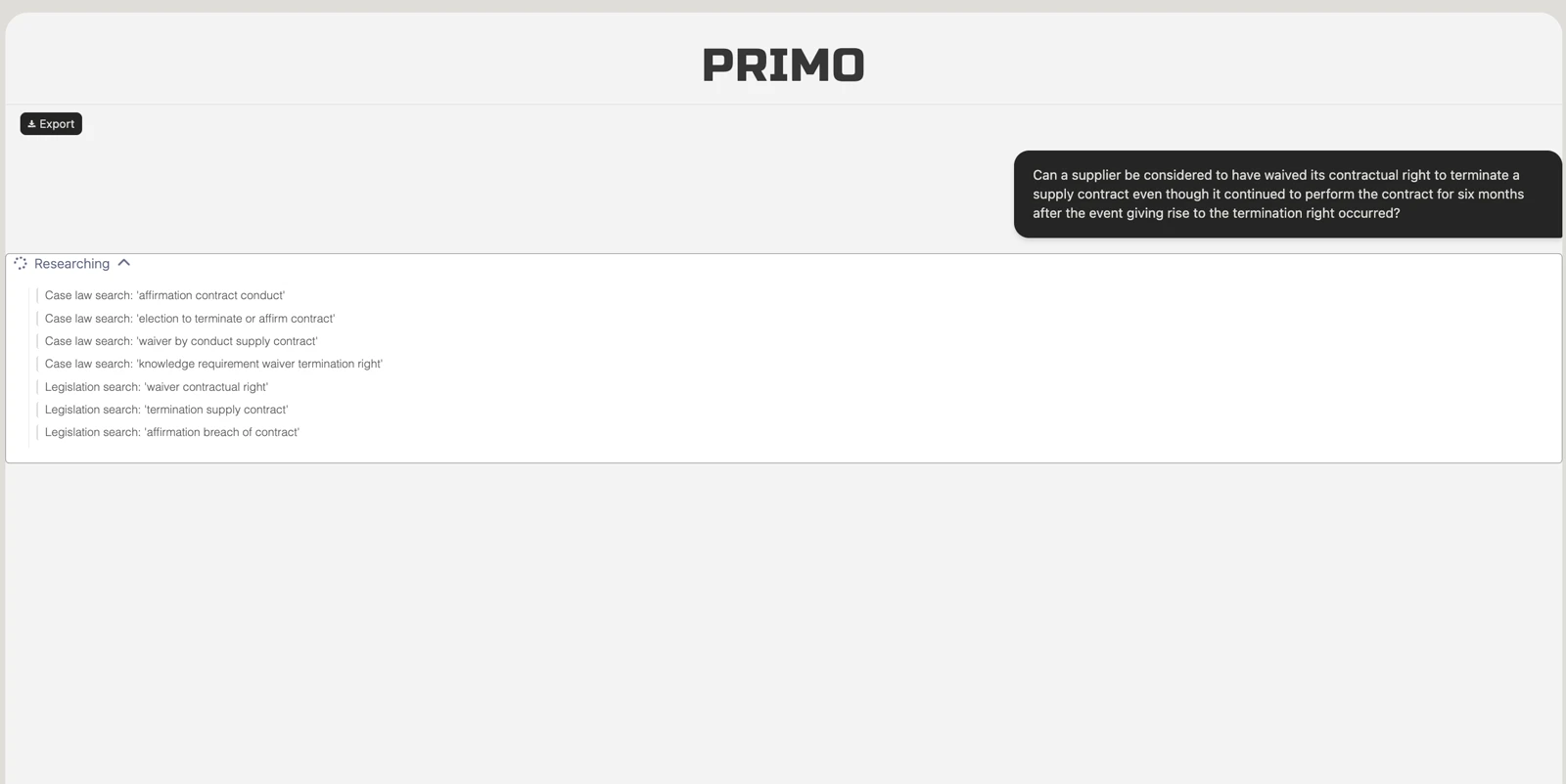 Primo - Primary Sources